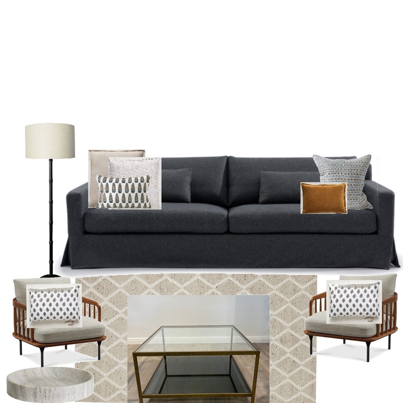 Lounge Mood Board by Kate Halpin Design on Style Sourcebook