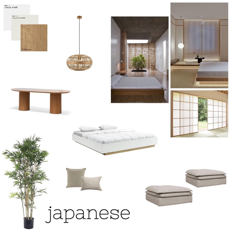 japenese style Mood Board by lauren sartori on Style Sourcebook