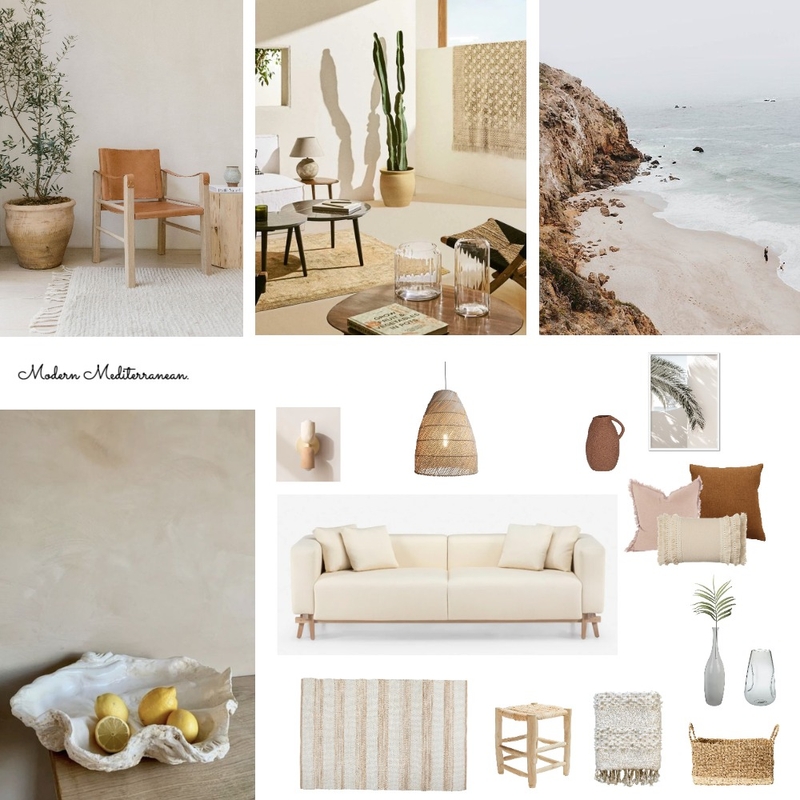 Mediterranean Mood Board Mood Board by Kameronmariedesign on Style Sourcebook