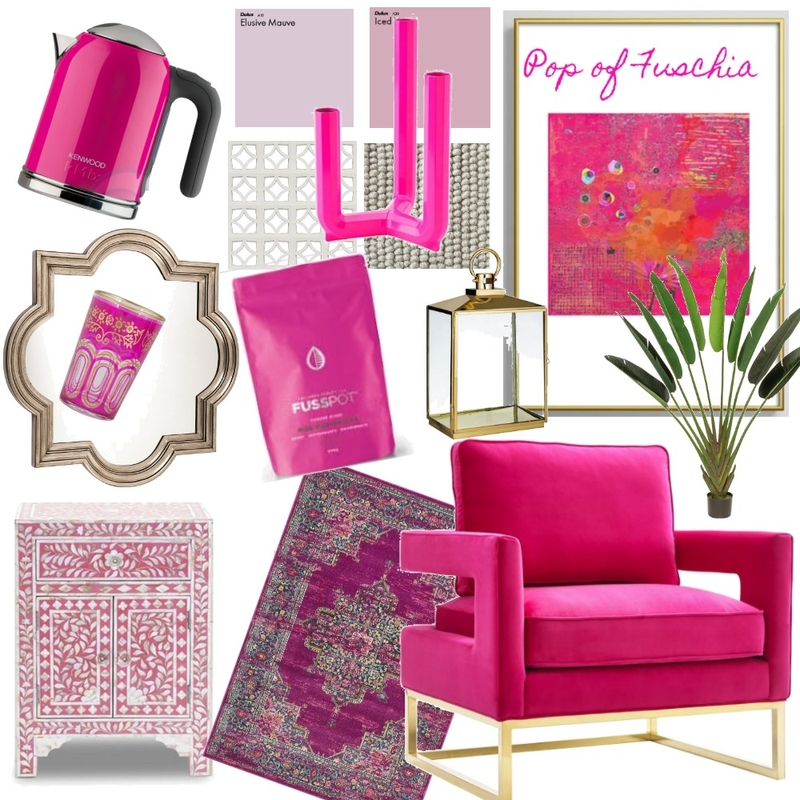 pop of fuschia Mood Board by sam01 on Style Sourcebook