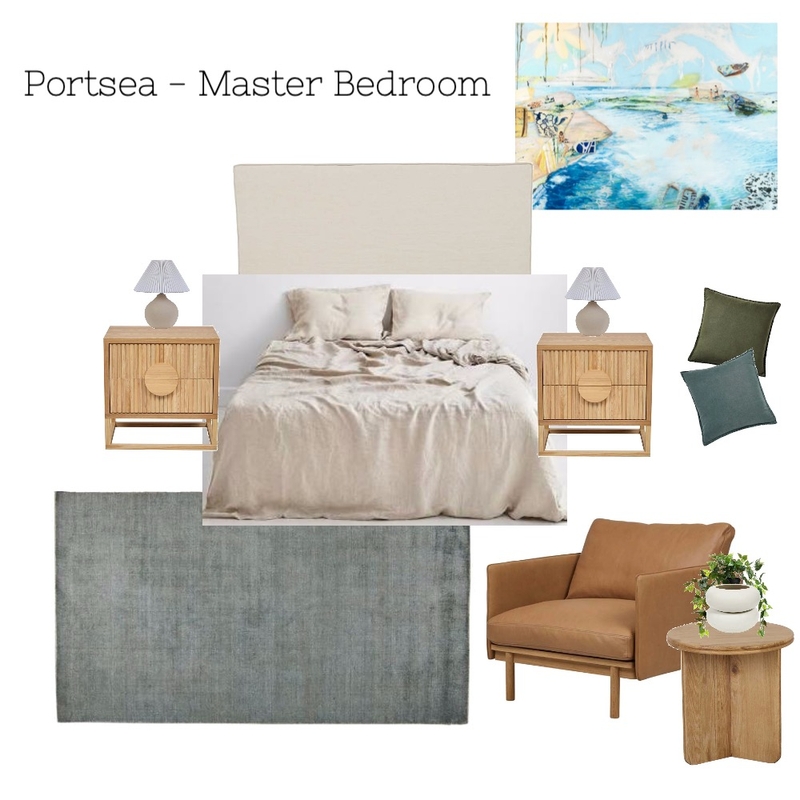 Portsea- Master Bedroom Mood Board by PennySHC on Style Sourcebook