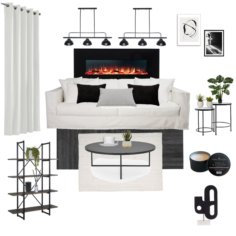 Contemporary Mono Mood Board by Lumière Decors on Style Sourcebook