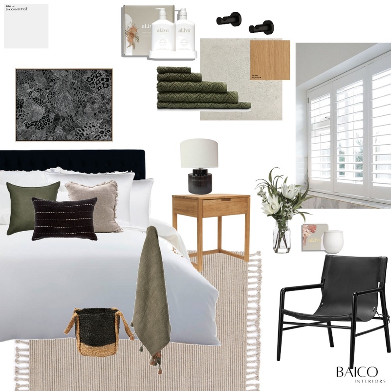 Guest bedroom & ensuite - Geelong West Mood Board by Baico Interiors on Style Sourcebook