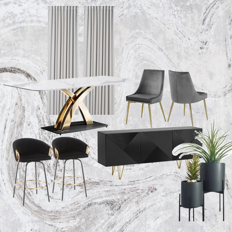 Dining Room Mood Board by Think Modern on Style Sourcebook