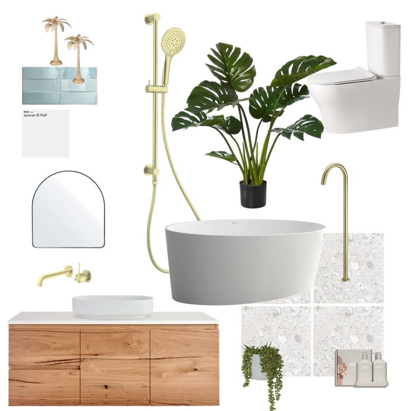 Dream Bathroom Mood Board by Lush Interior Design WA on Style Sourcebook