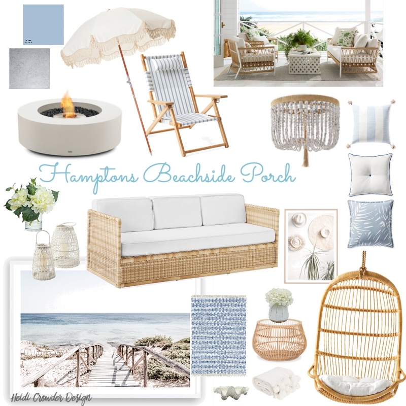 Hamptons Beachside Porch Mood Board by heidicrowderdesign on Style Sourcebook