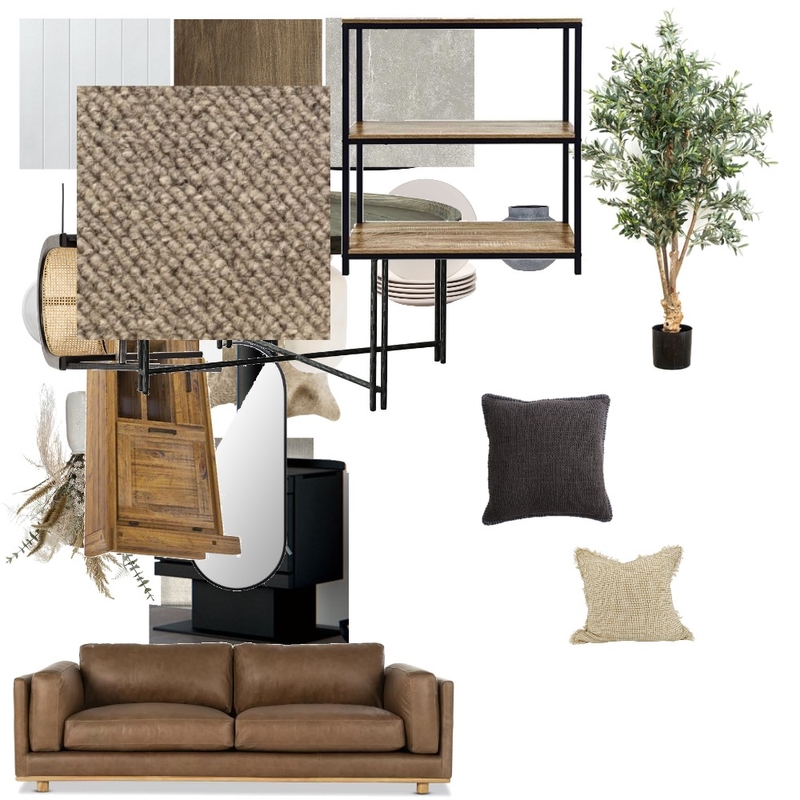 Rustic Mood Board by Chelsea Burford on Style Sourcebook