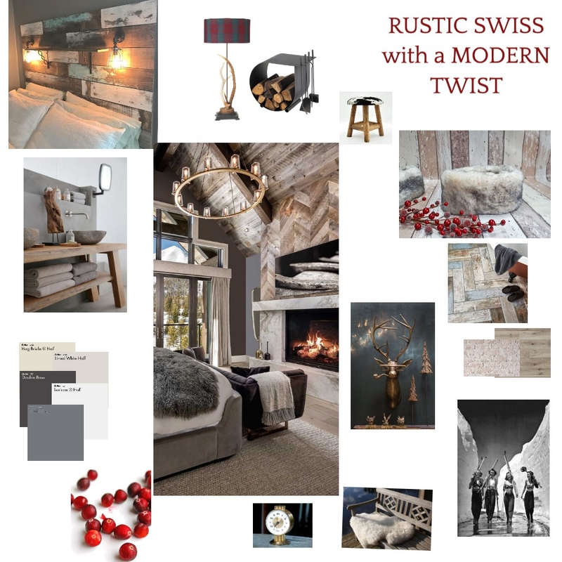 Rustic Swiss with a modern twist Mood Board by Kateaab on Style Sourcebook