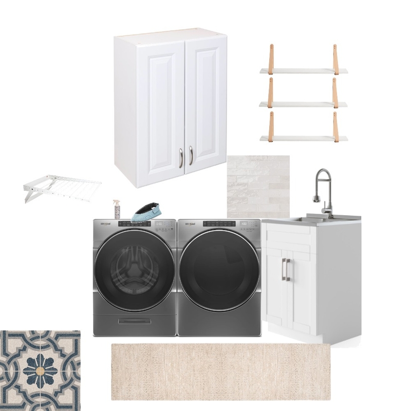 MODULE 9 -Laundry Room- Mood Board by elmaley on Style Sourcebook