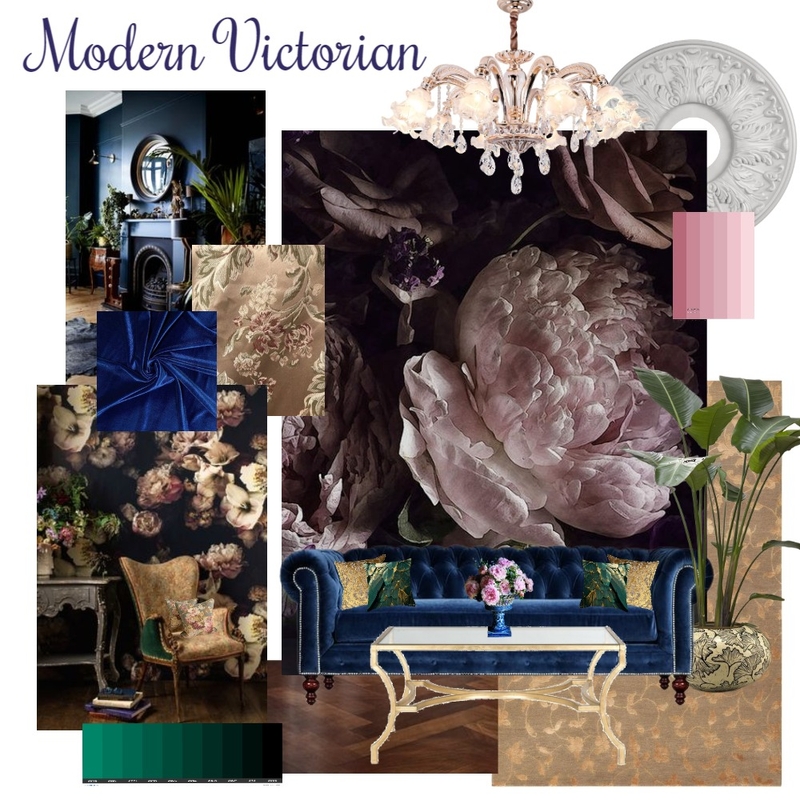 Modern Victorian 2 Mood Board by TuscanySky on Style Sourcebook