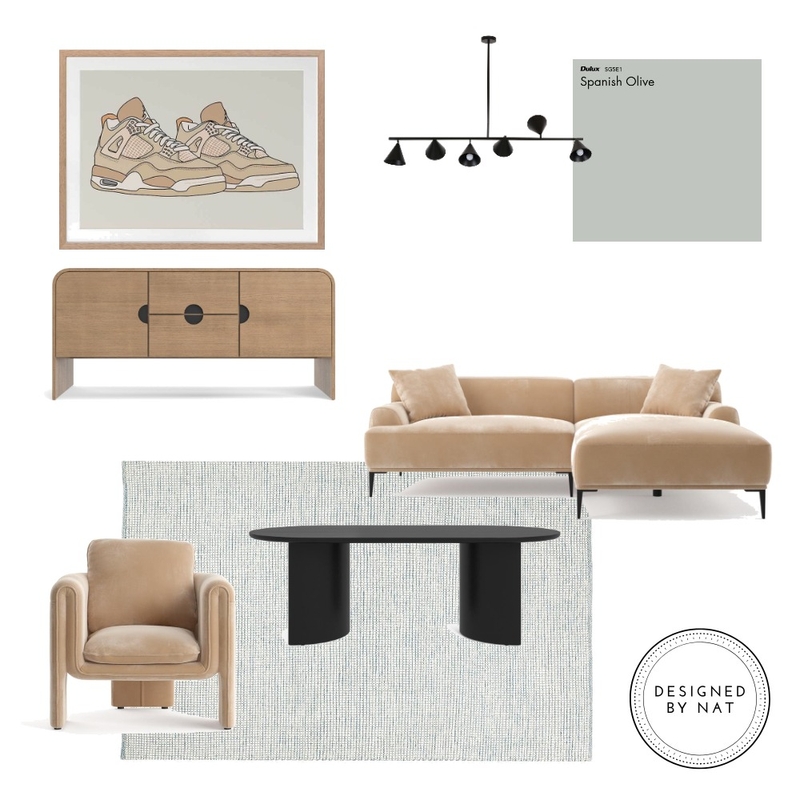 Living room Mood Board by Designed By Nat on Style Sourcebook