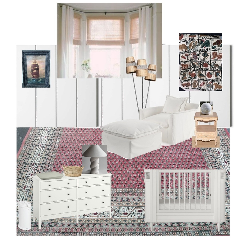 Nursery - Pink Calm Mood Board by JuliaCoates on Style Sourcebook