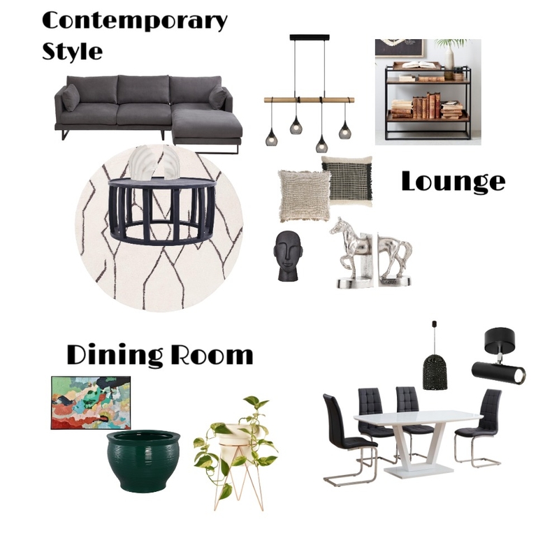 Contemporary Mood Board by bridgettleslie on Style Sourcebook