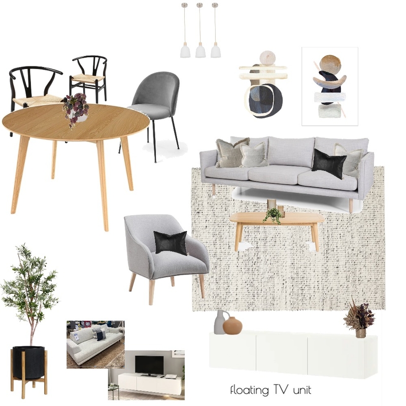 Wandi Lounge/Dining Version 2 Mood Board by Amanda Lee Interiors on Style Sourcebook