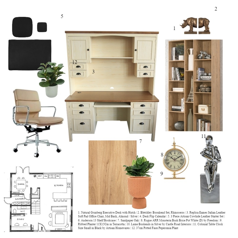 Study Mood Board by Sarika Saraf on Style Sourcebook