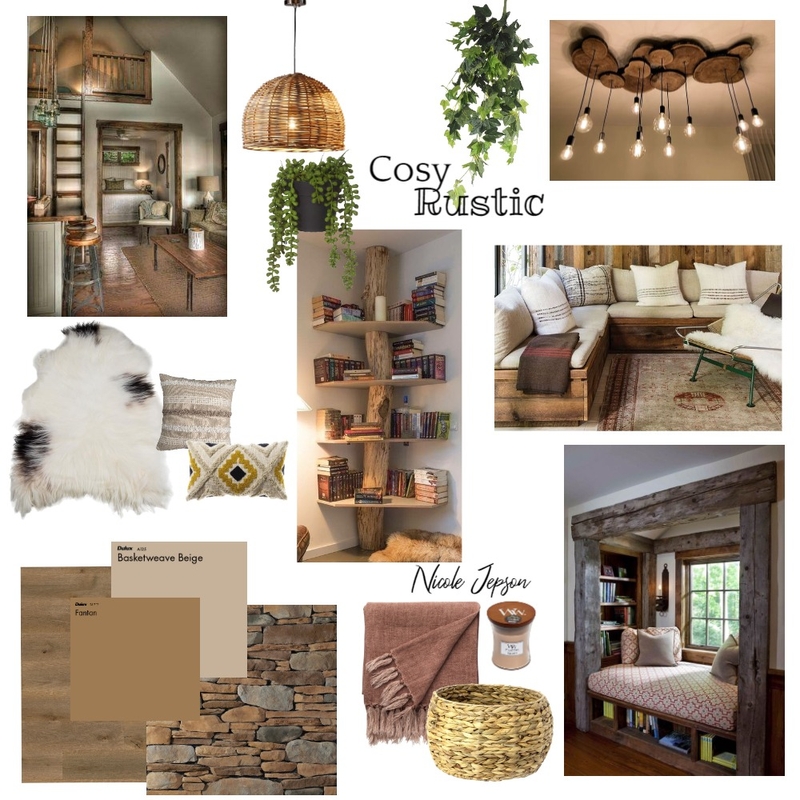 Cosy Rustic Mood Board by NicoleJepson on Style Sourcebook