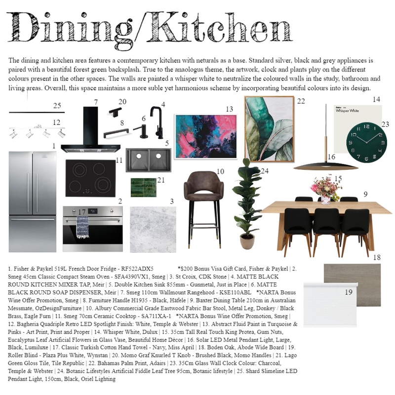 Kitchen/dining Mood Board by Bree.Nguyen on Style Sourcebook