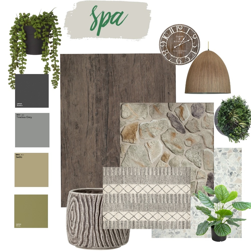 spa Mood Board by Liz Leal on Style Sourcebook