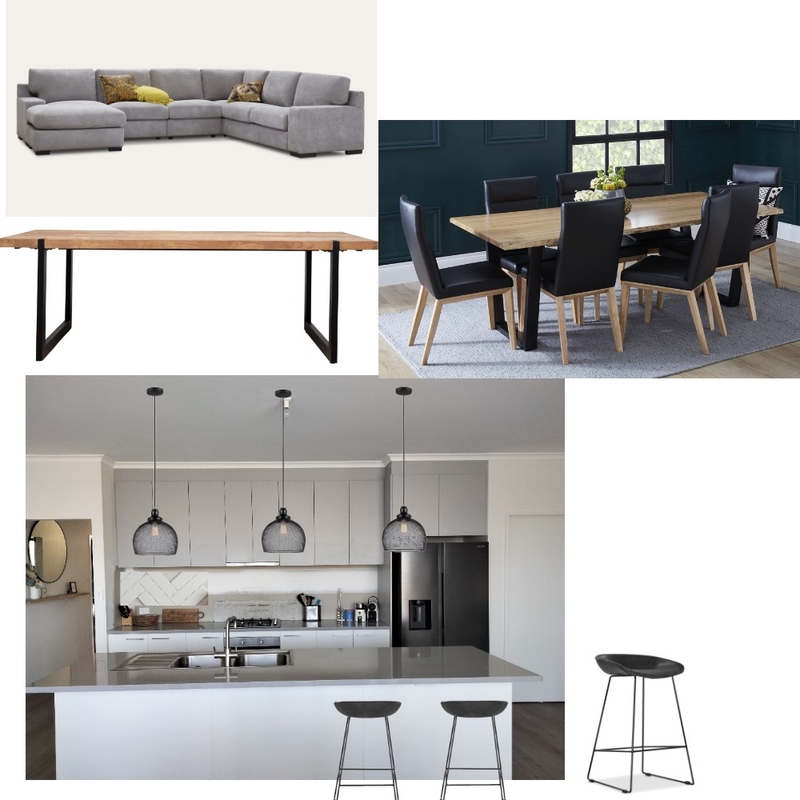 Main kitchen/living/dining zone Mood Board by bel_gemma on Style Sourcebook