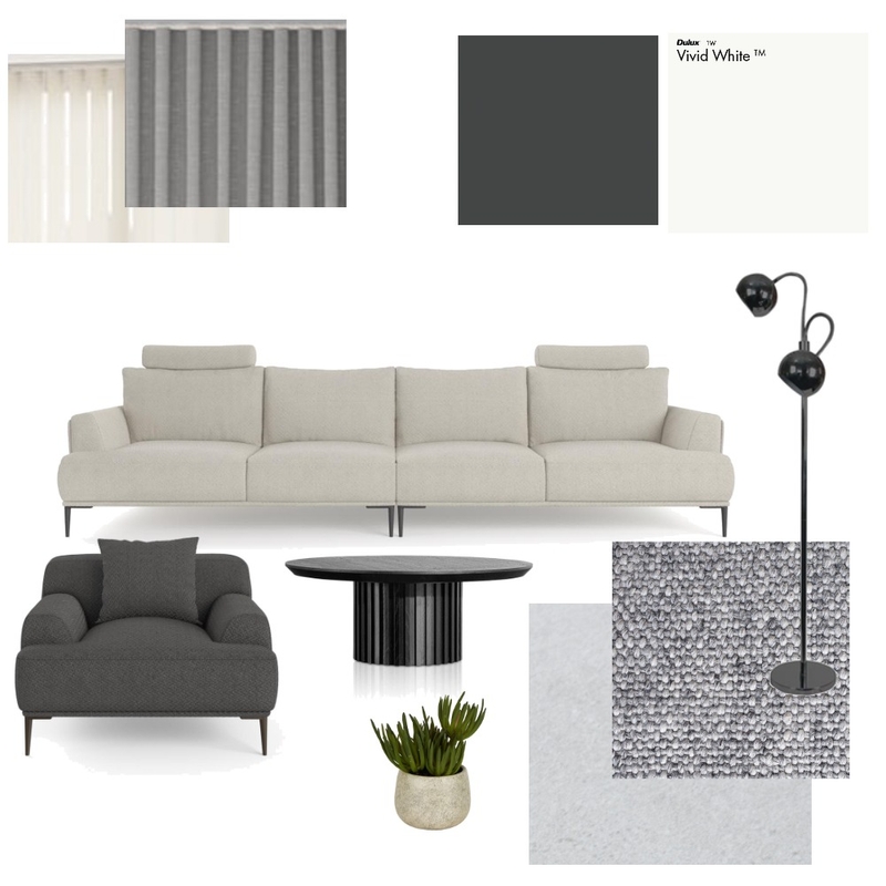 Living Room Mood Board by Daphne Booth on Style Sourcebook