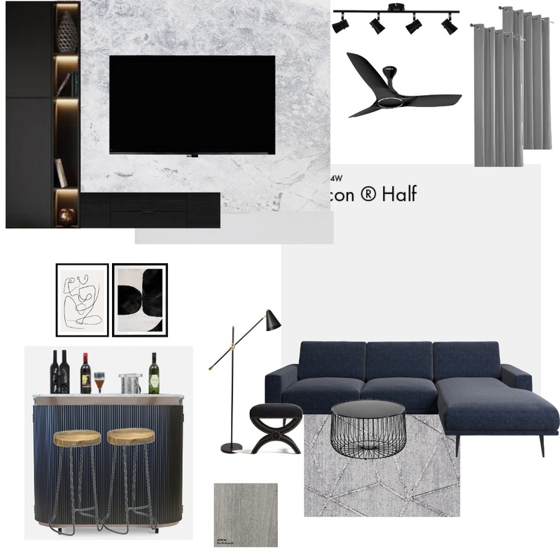 Living room Mood Board by Monideepa Raha on Style Sourcebook