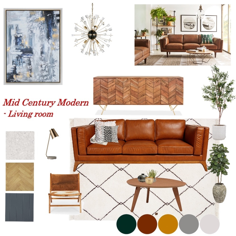 Mid century modern - Mod 3 Mood Board by Designs by Natasha Smiglak on Style Sourcebook