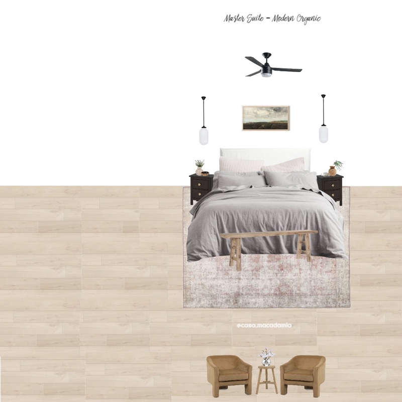 Master Suite - Modern Organic (Adala - Hemnes - Velvet Chair)) Mood Board by Casa Macadamia on Style Sourcebook