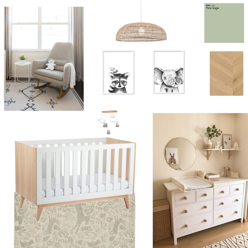 Scandinavian Nursery Mood Board by Fabienne Interiors on Style Sourcebook