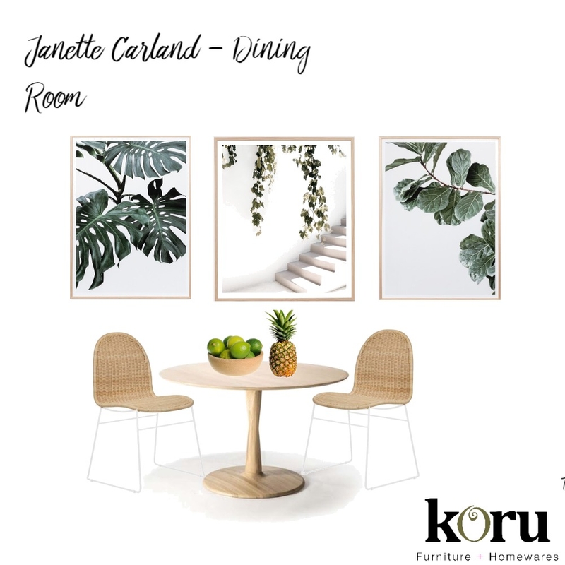 Janette Carland - Dining Room Mood Board by bronteskaines on Style Sourcebook