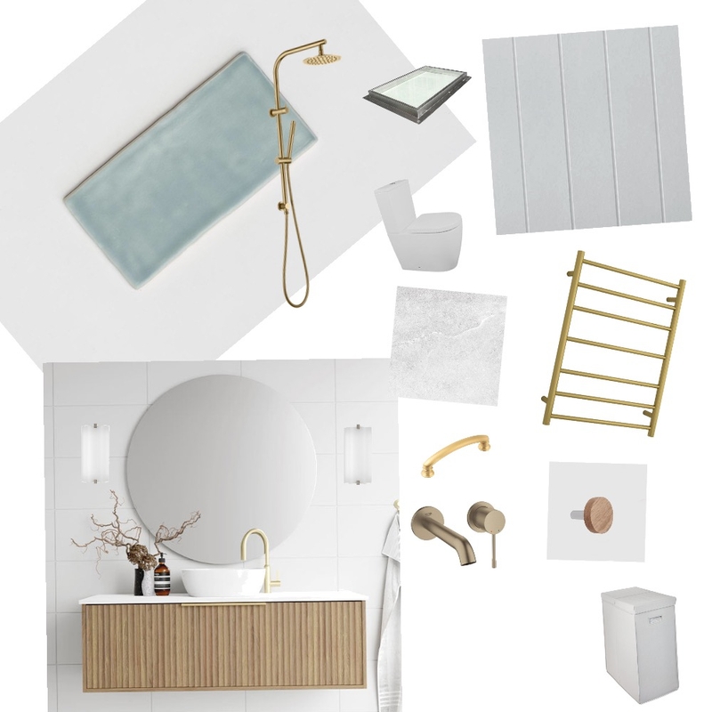 Ensuite Mood Board by Jojos on Style Sourcebook