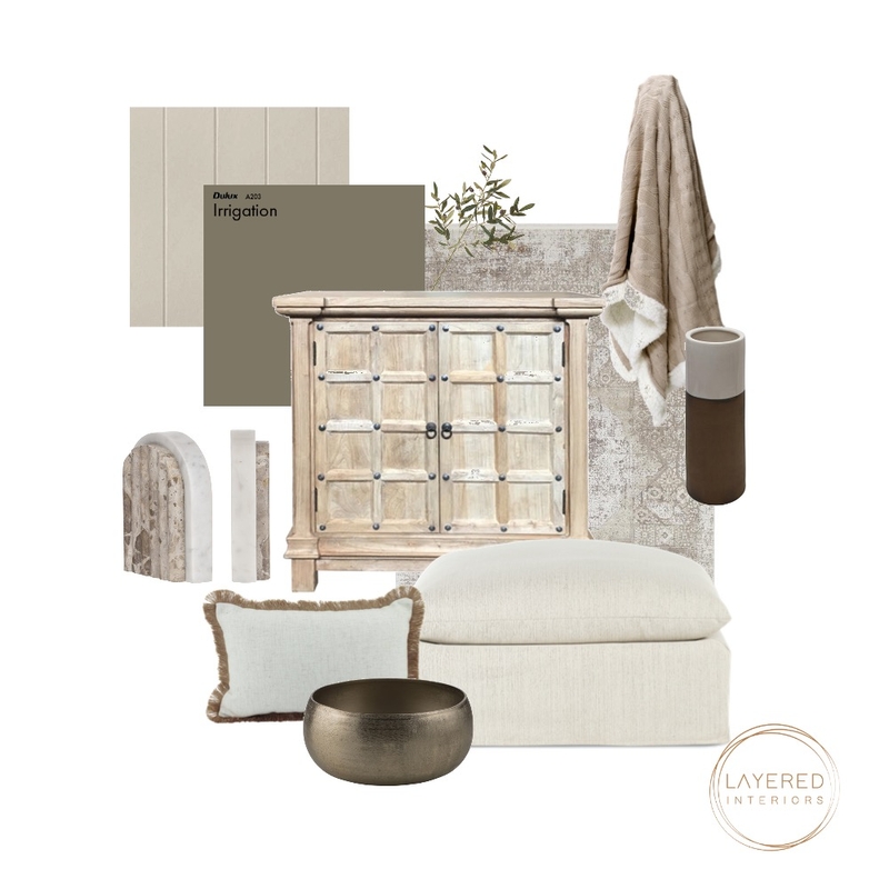 Organic Living Room Refresh Mood Board by Layered Interiors on Style Sourcebook