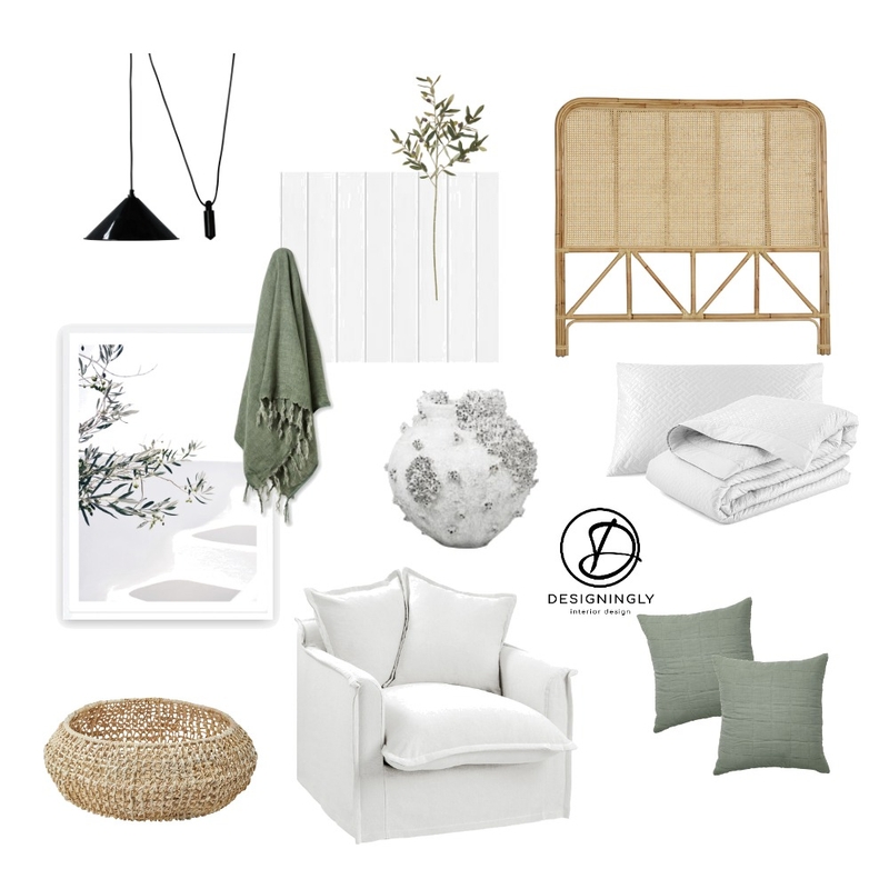 Scandi Coastal Master Bedroom Mood Board by Designingly Co on Style Sourcebook