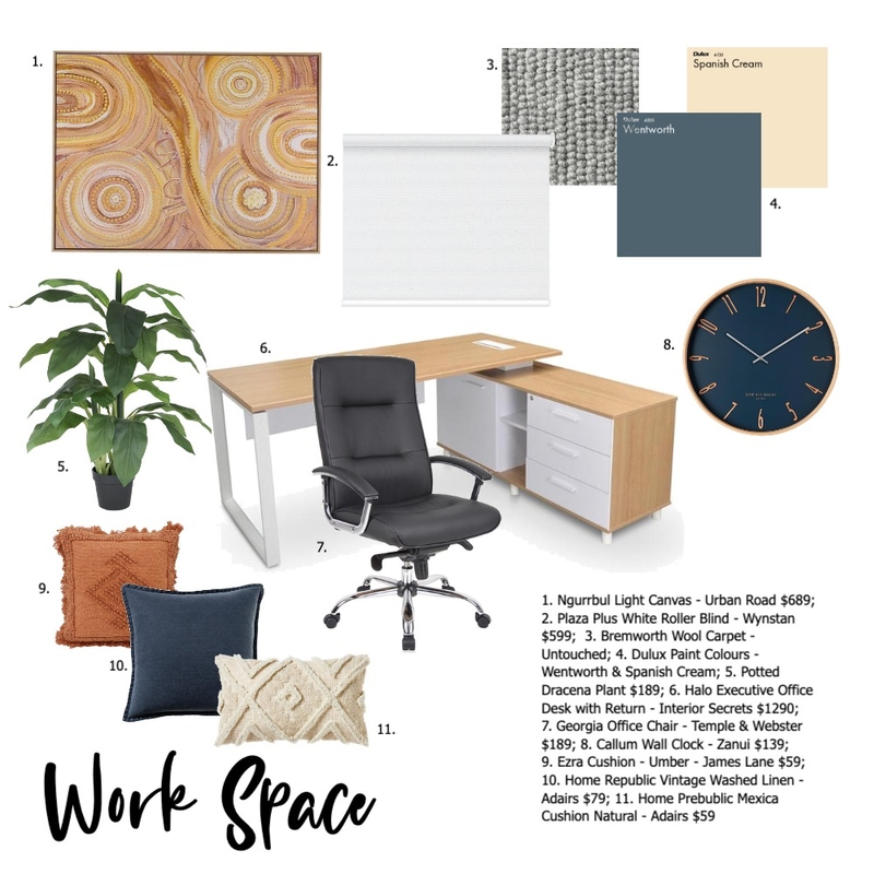 Work Space Mood Board by charmaineb77 on Style Sourcebook