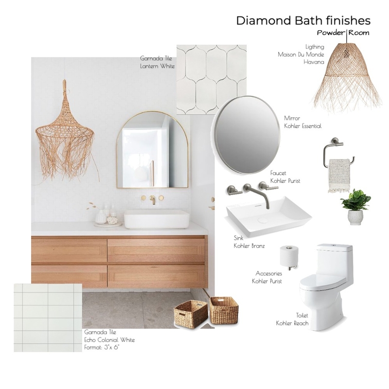 4E Senderos Diamond Purist Mood Board by Noelia Sanchez on Style Sourcebook