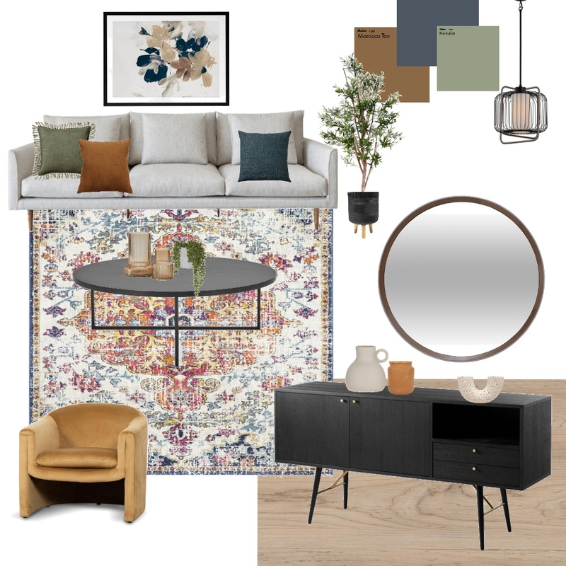 Bold Lounge Room Mood Board by Her Abode Interiors on Style Sourcebook