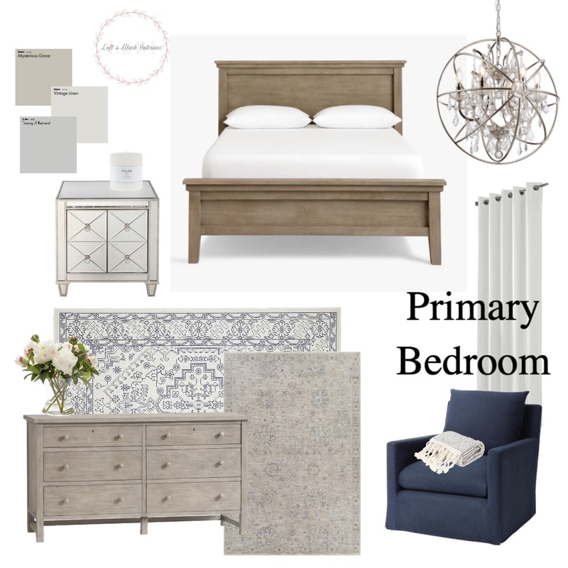 Clark Primary Mood Board by Loft&Blush on Style Sourcebook