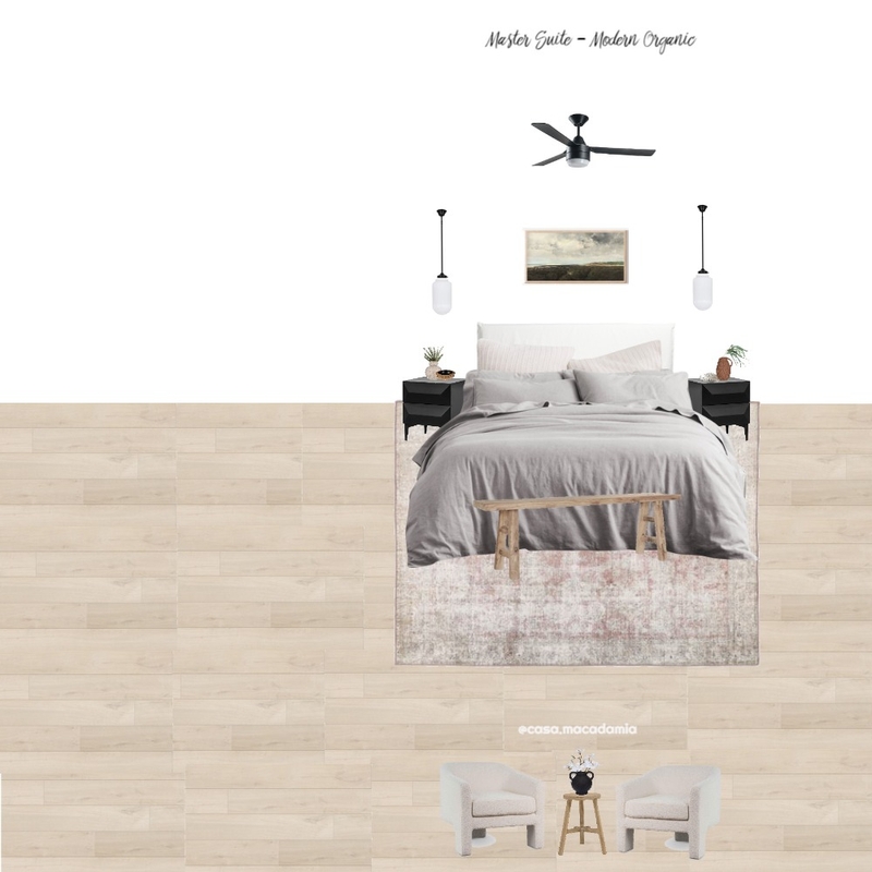 Master Suite - Modern Organic (Adala - Olson - Boucle Chair) Mood Board by Casa Macadamia on Style Sourcebook