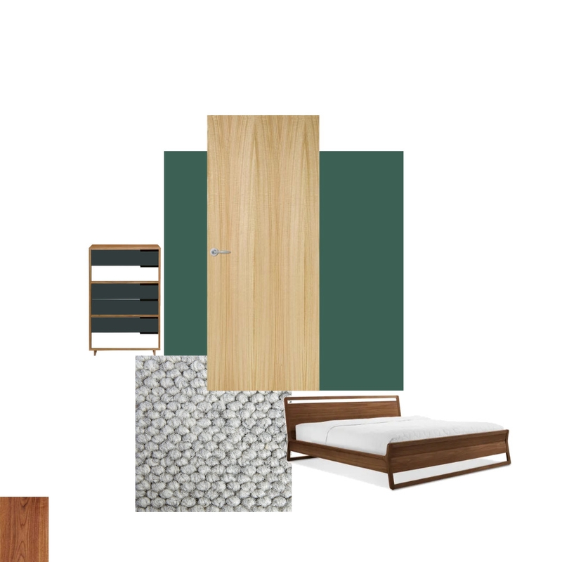 Bedroom green walnut Mood Board by Moxo on Style Sourcebook