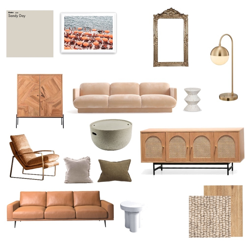 Loungeroom Mood Board by Ellie Lisgaras on Style Sourcebook