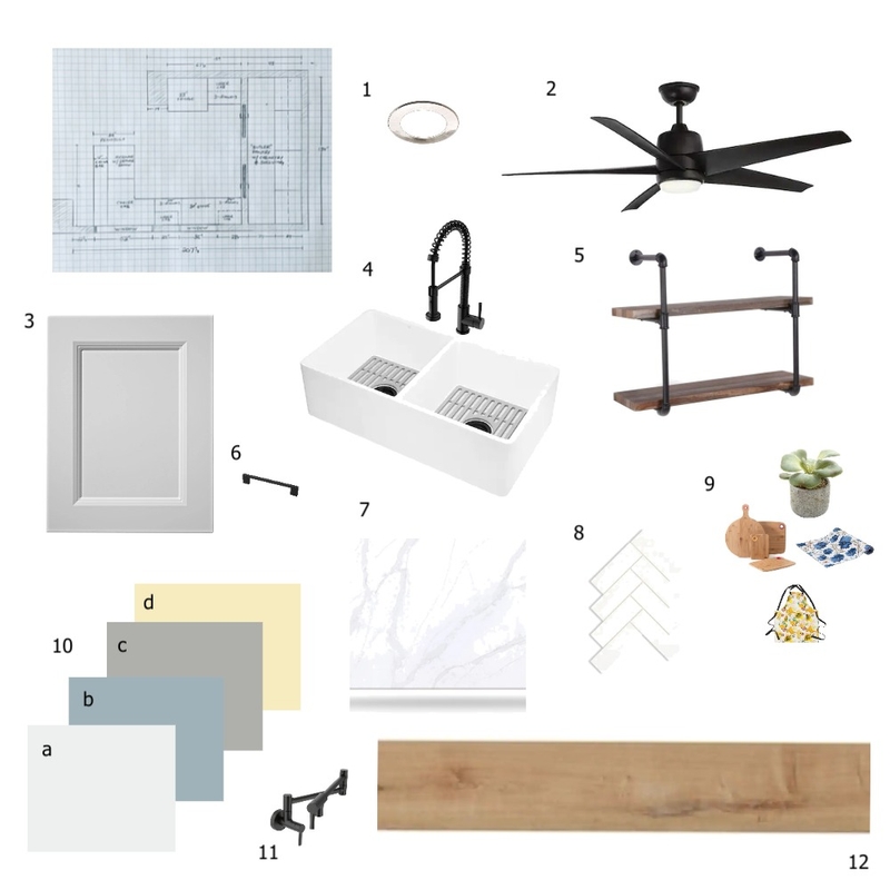 Kaminga Kitchen Sample Board Mood Board by Jillianmelle on Style Sourcebook