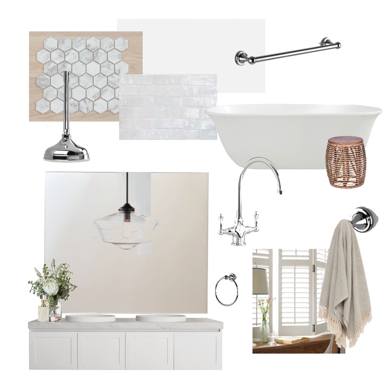 Silkyoak main bathroom Mood Board by KH Designed on Style Sourcebook