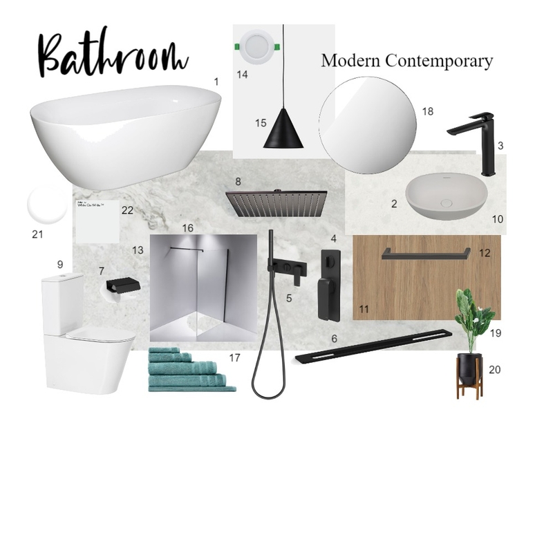 Bathroom Mood Board by PaulineHenderson on Style Sourcebook