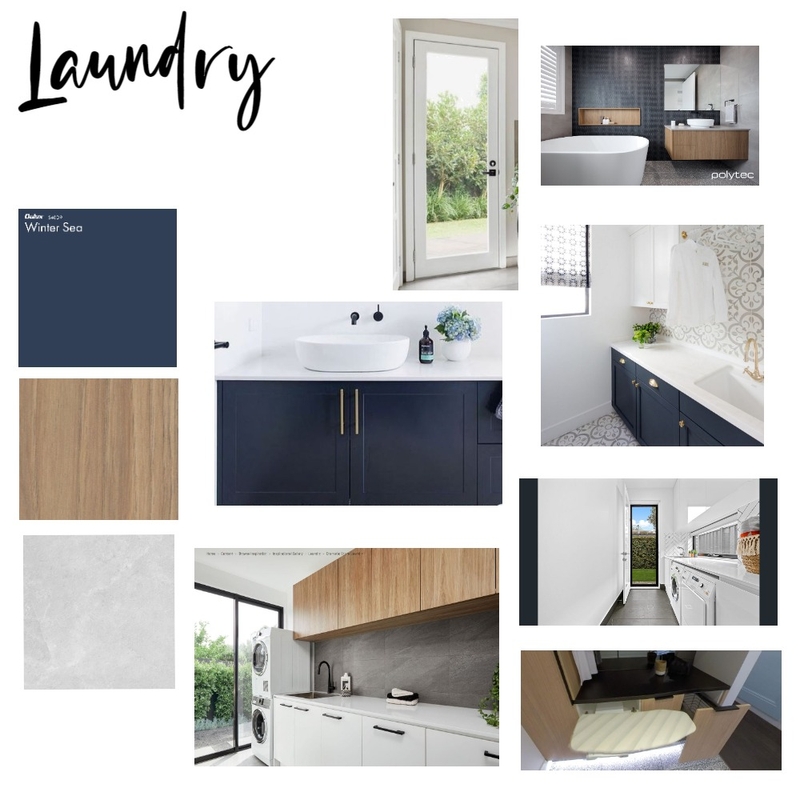 Laundry Mood Board by KateLT on Style Sourcebook