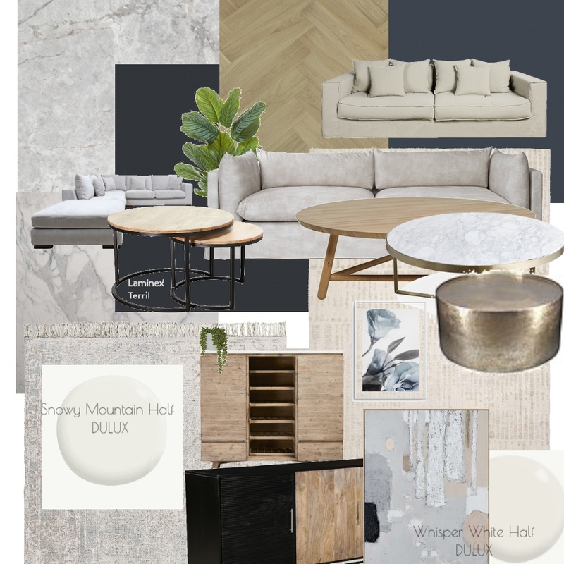 Kitchen / Living Palette Board P&V 1 Mood Board by Colette on Style Sourcebook