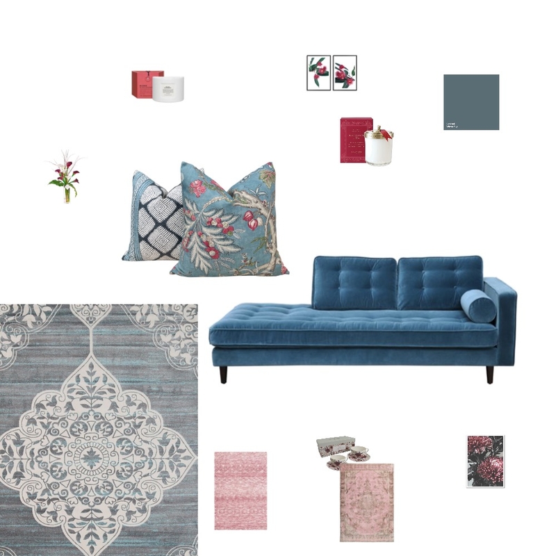 Bluepink Mood Board by bon_ana on Style Sourcebook