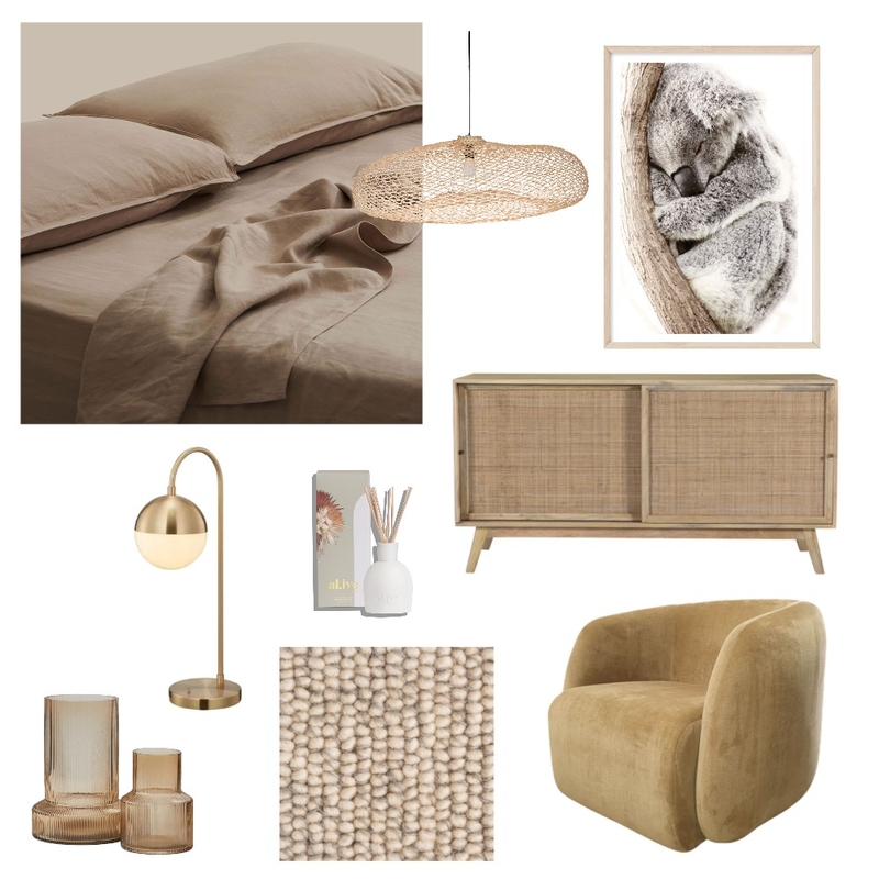 Bedroom Beige Mood Board by Fleur Design on Style Sourcebook