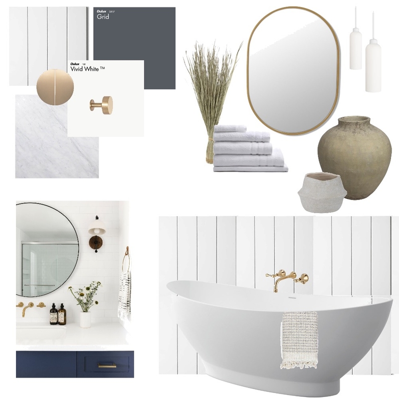 Coastal Bathroom Mood Board by Stacey Newman Designs on Style Sourcebook