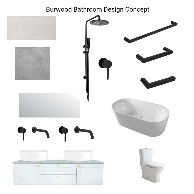 Burwood bathroom Mood Board by Hilite Bathrooms on Style Sourcebook