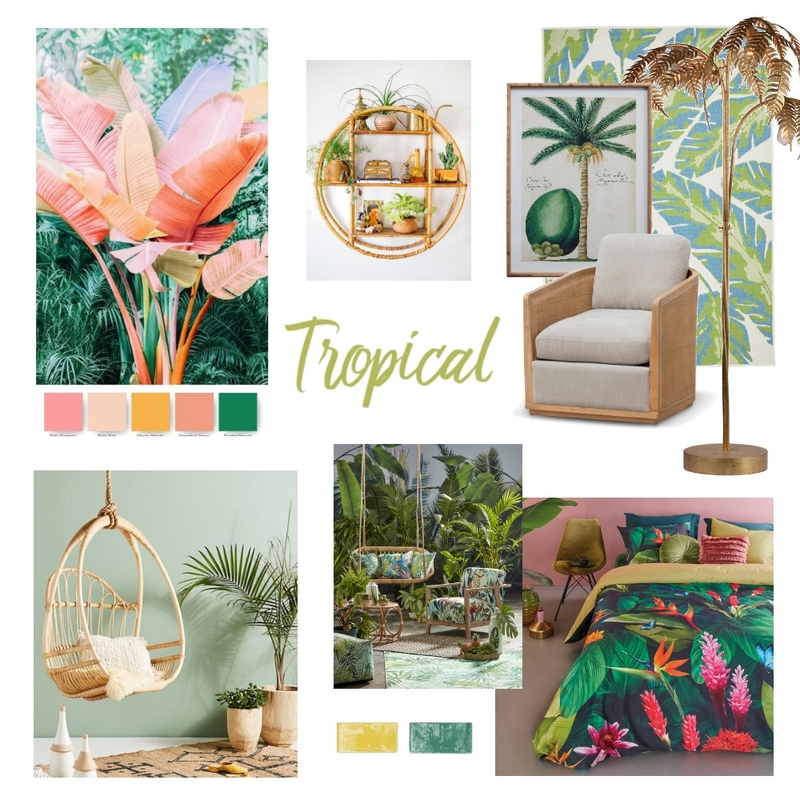 Tropical Moodboard2.0 Mood Board by KyraLindelauf on Style Sourcebook