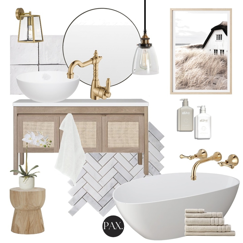 Bathroom Concept Mood Board by PAX Interior Design on Style Sourcebook